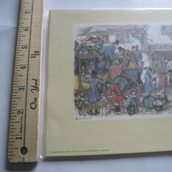 9" x 7" Anton Pieck Print #4978 - Picture 7 of 7